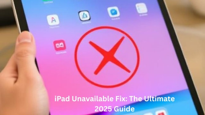 iPad Unavailable Fix