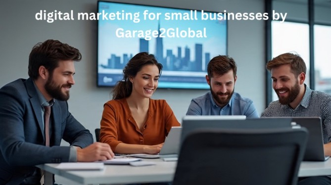 digital marketing for small businesses by Garage2Global