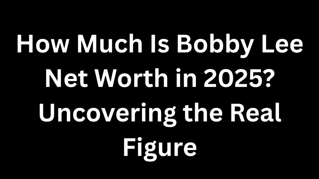 Bobby Lee