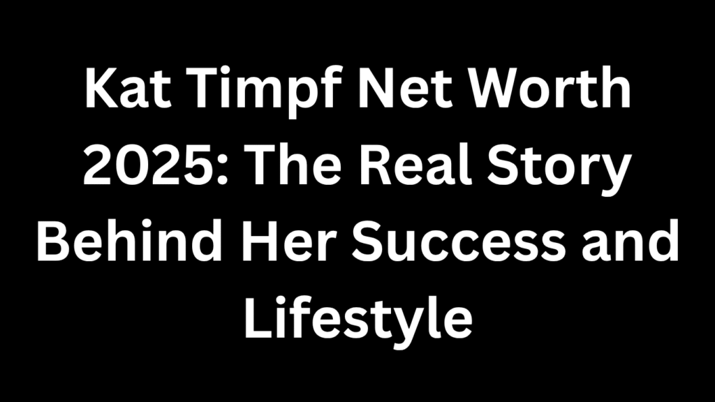 Kat Timpf net worth
