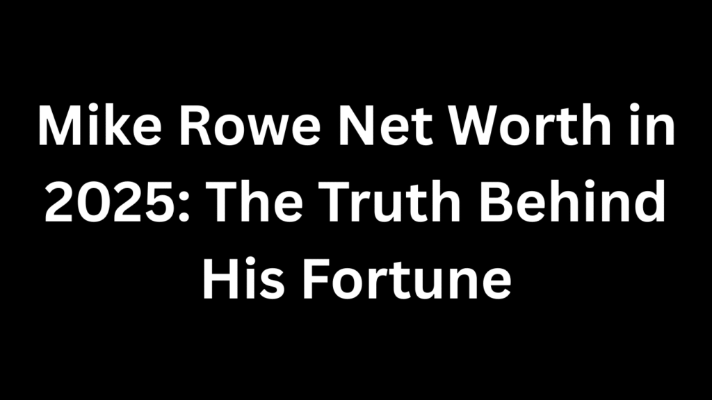 Mike Rowe